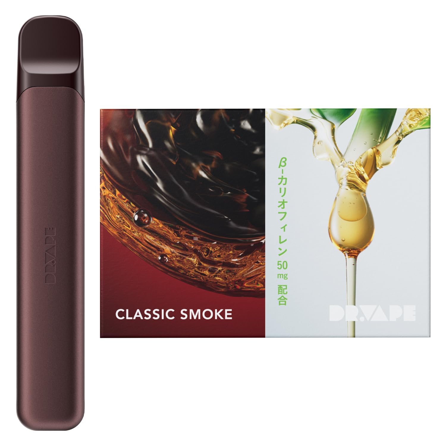 DR.VAPE ドクターベイプ Model3 スターターキット [ ブラック 本体 カートリッジ ] セット 電子タバコ (クラシックスモークβ)