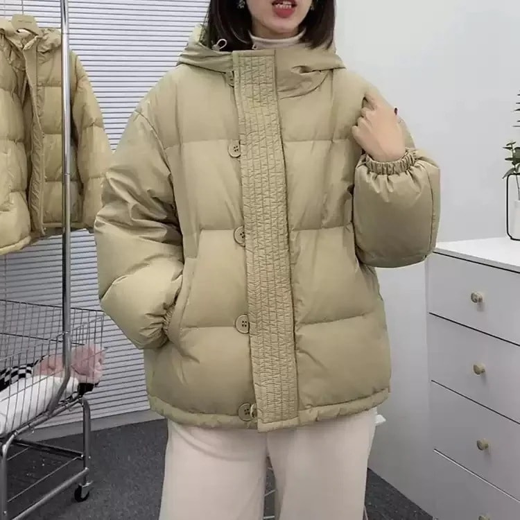 品大人気中綿ジャケット中綿コート体型カバーフード付き秋冬アウター防寒暖かいダウンジャケットレディース着痩せ可愛いおすすめ