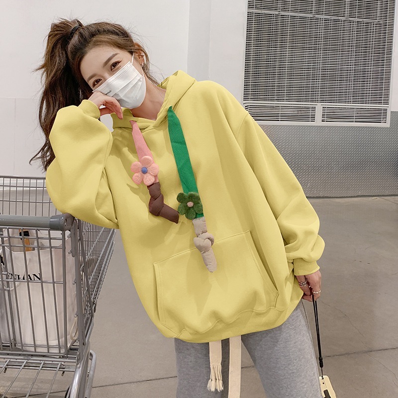 甘い優しい少女の帽子の衛の衣 パーカー