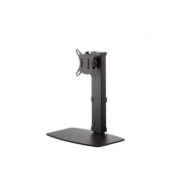サンワサプライ 卓上モニタースタンド 回転 上下昇降 CR-LAD101BK