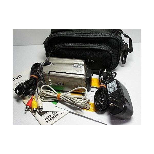 【中古】JVCケンウッド 120GBフルハイビジョンハードディスクムービー シルバー GZ-HD620-S