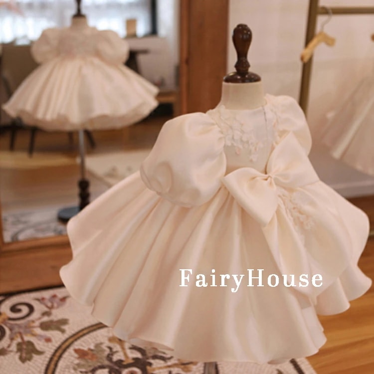 【目玉商品～超人気】ドレス 子供ドレス 結婚式 キッズドレス 七五三 お宮参り ピアノ お誕生日 姉妹 お揃い お誕生日 撮影 ビッグリボン 子ども 子供服 ジュニア 子供 こども ワンピース 8