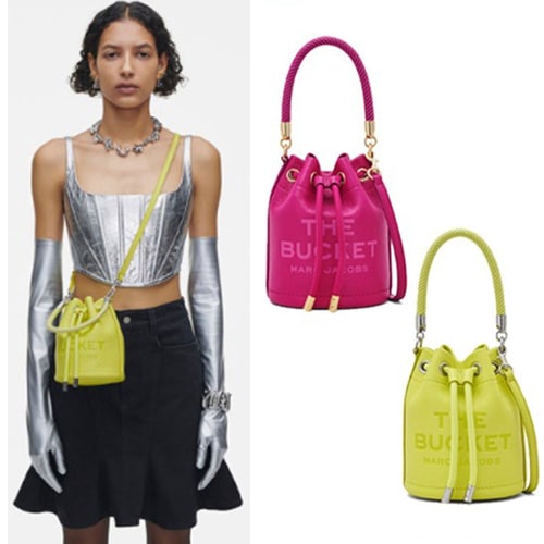 THE LEATHER MINI BUCKET BAG 2S3HCR058H03