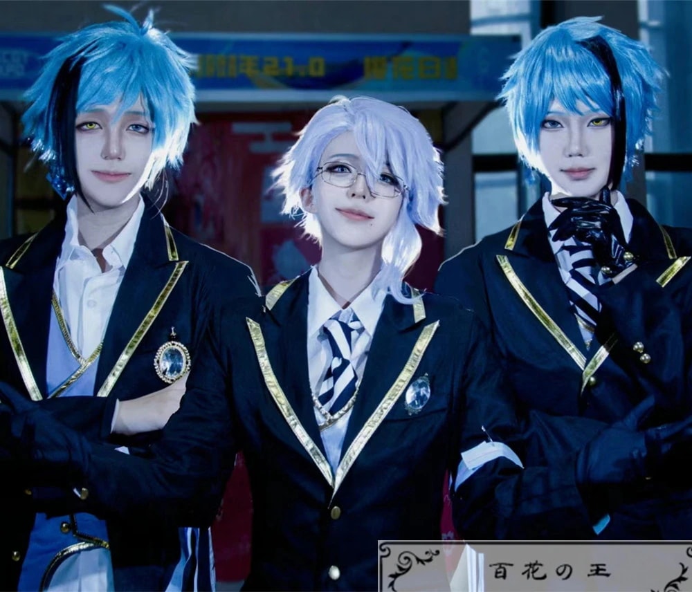 ツイステ オクタヴィネル寮 アズールアーシェングロット フロイドリーチ ジェイドリーチ コスプレ衣装 コスチューム 学園祭 イベント 仮装 変装