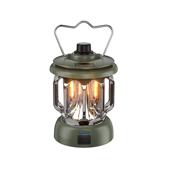 レトロランタン TYPE-C 充電式 キャンプランタン キャンプライト テントライト 防災グッズ 停電 おしゃれ ランタン キャンプ用品