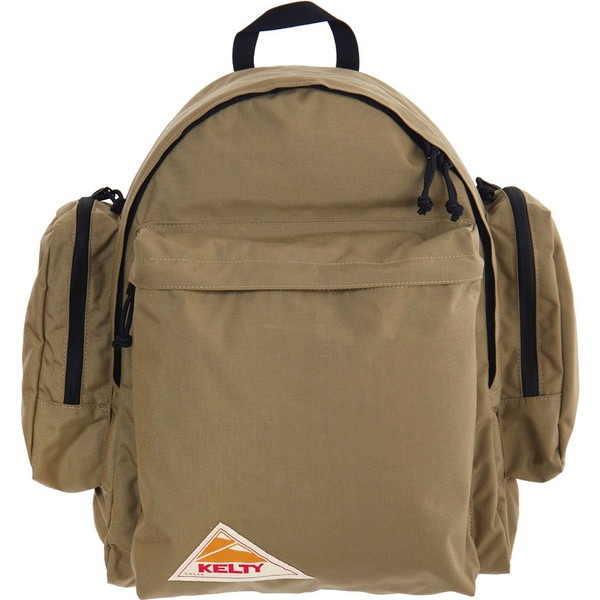 43％OFF 返品交換不可 大特価 KELTY ケルティ リュックサック SIDE POCKET WIDE DAYPACK アウトドア バッグ 3259239122-TAN