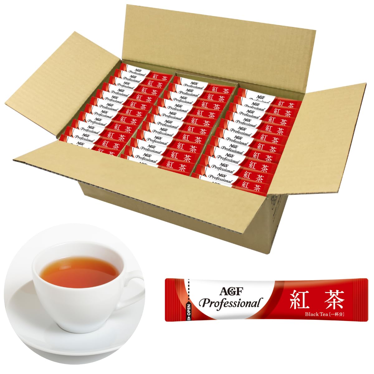 プロフェッショナル 紅茶 スティック 500本 インスタントティー 無糖