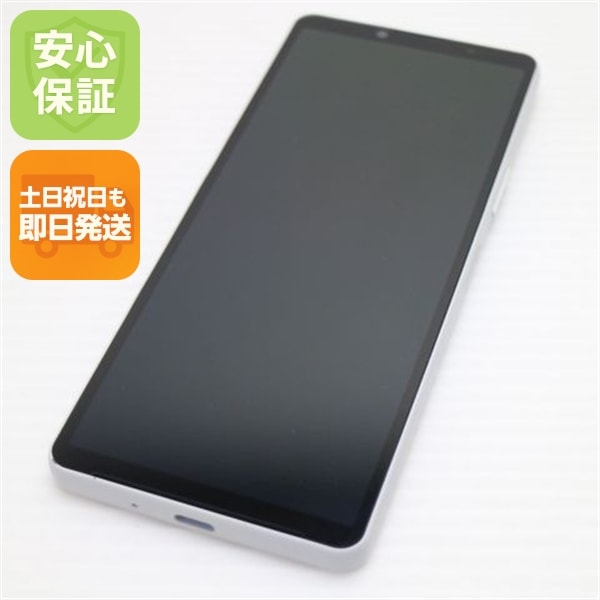 超美品 SIMフリー Xperia 10 VI ホワイト スマホ SONY 即日発送 土日祝発送OK 168