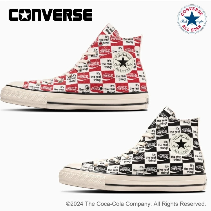 コンバース スニーカー ハイカット オールスター US コカコーラ CK HI レディース メンズ CONVERSE ALL STAR US Coca-Cola CK HI