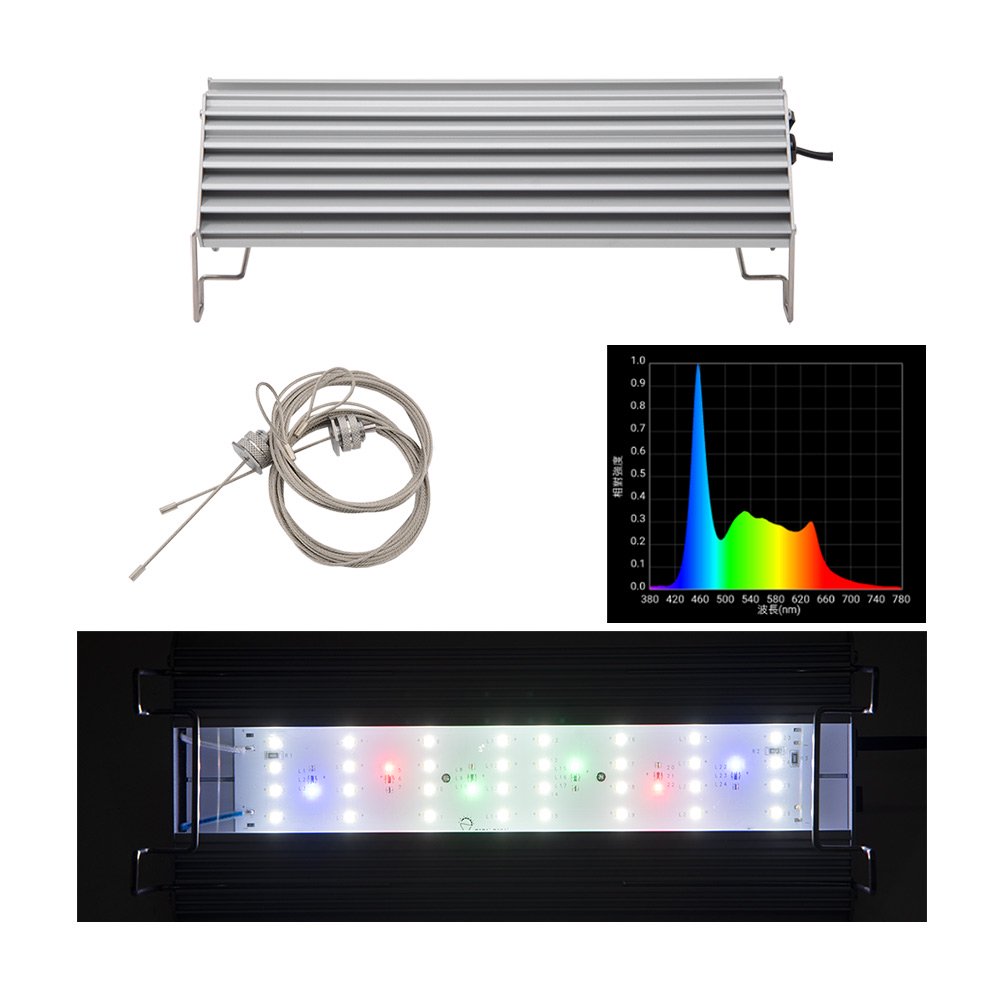 アクロ　ＴＲＩＡＮＧＬＥ　ＬＥＤ　ＧＲＯＷ　Ｐｒｏ　３００　４４５０ｌｍ　水草育成　水槽ライト　アクアリウム　照明　ＣＲＣ10―15―10―20―10