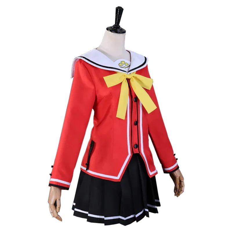 Charlotte友利奈緒西森柚咲黒羽柚咲変仮コスプレ服コスプレ衣