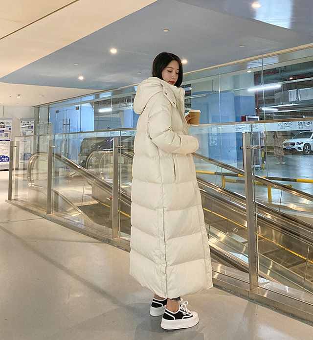 【2枚購入で100円OFF】【即納】ダウンコート レディース ロング ダウン コート ダウンジャケット アウター 上着 大きいサイズ フェイクダウン 中綿 オーバーサイズフード カジュアル ガーリー 7,804円