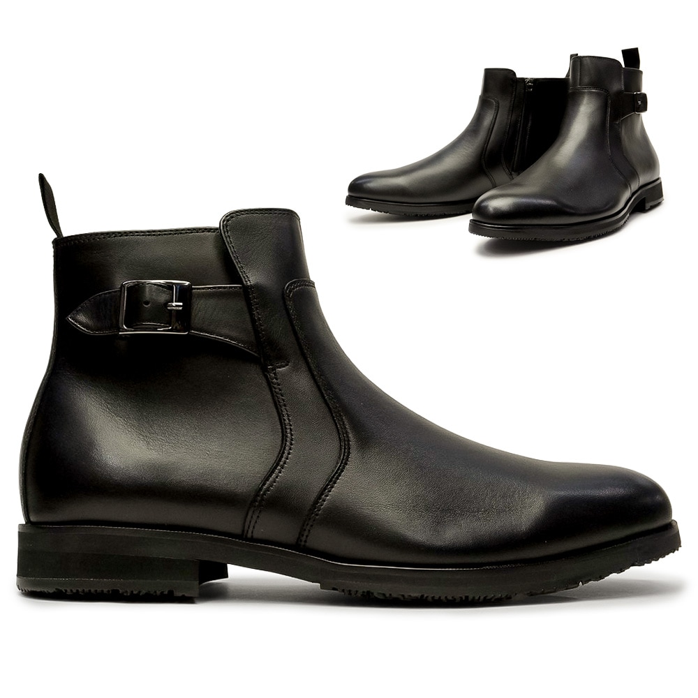 ビークラシック SPCB9709G 防水 ドレスブーツ 防滑 雪国 雪道 本革 ゴアテックス 4E 紳士靴 メンズ