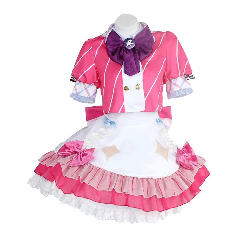 星野瑠美衣 嘘とアイ in PARCO コスプレ衣装(ウィッグ 靴別売り)