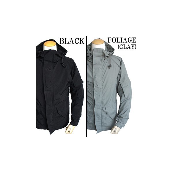 アメリカ軍 ソフトシェルパーカー Sサイズ 超軽量／ショート丈 ECWC S-1 JP059YN ブラック レプリカ