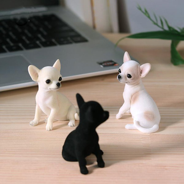 Qoo10] JXK チワワ 可愛い 犬 動物 リアル