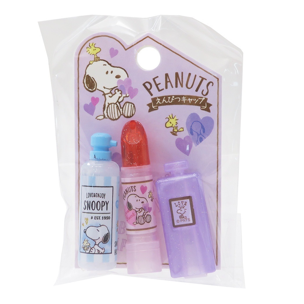 Qoo10 スヌーピー 鉛筆キャップ パロディ えん 文具
