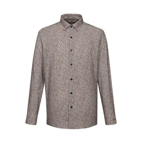 綿100プリント柄ドレスシャツ レギュラーフィット__DLA1SHDL180G1