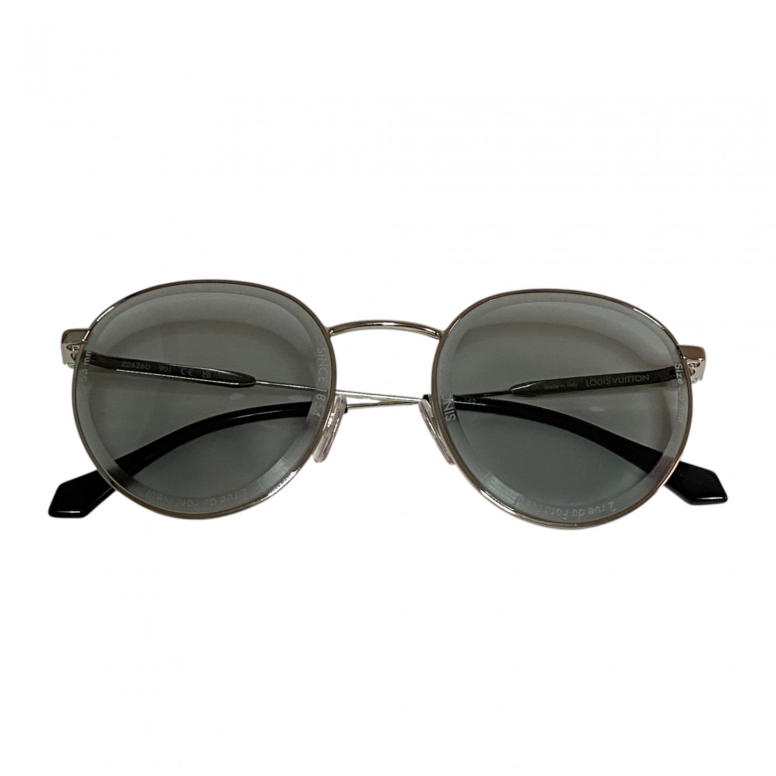 美品 ルイヴィトン LOUISVUITTON メンズ スーパーヴィジョン メタル ラウンド Z2626U