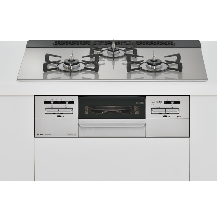 ビルトインガスコンロ 75cm 都市ガス用 ガラストップ ココットプレート付属 RS71W35T2DGAVW-13A