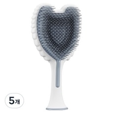 [3+2]【公式・正規品】 2.0 オリジナル ソフトタッチ ヘアブラシホワイト＋グレー