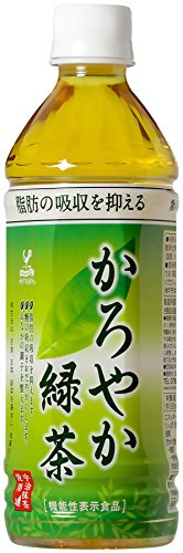 神戸居留地 かろやか緑茶 PET 500ml うのにもお得な 機能性表示食品 宇 脂肪の吸収をおさえる 全品送料無料 24本