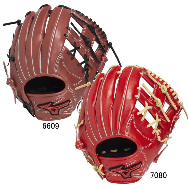 軟式用ウィルドライブ レッド IBE限定スペック 内野手向け／サイズ9 野球 一般 軟式 グラブ グローブ 25AW(1AJGR33513)