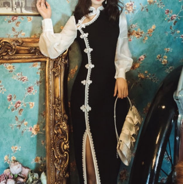 ワンピース デート ミモレ ミモレ丈 袖あり スリム タイト 細身 レース かわいい 大人可愛い きれいめ シンプル カジュアル 大人 上品 おしゃれ お洒落 主役級 存在感 春 秋 10代 20代