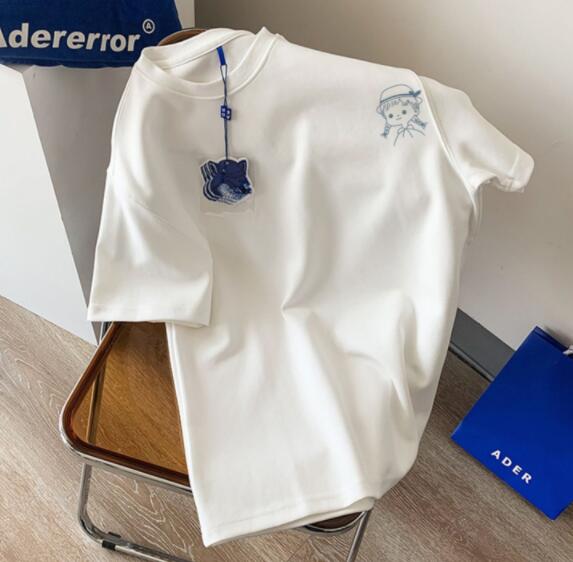 大人気！ Tシャツ シャツ トップス 夏服 韓国ファッション Tシャツ トップス 上着 チュニック ゆったりフ Tシャツ カットソー