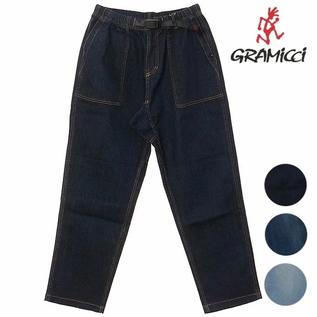 メンズ ストレッチデニム ルーズテーパード リッジパンツ [GUP6-SJP009] ボトムス イージーパンツ クライミングパンツ ロングパンツ 正規取扱店