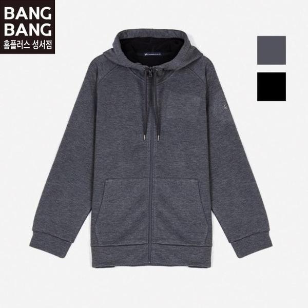 HC04 秋 メンズ ベーシック フード付きジップアップジャンパー 中間期 男女兼用 ラグラン袖 本 (S41367408)