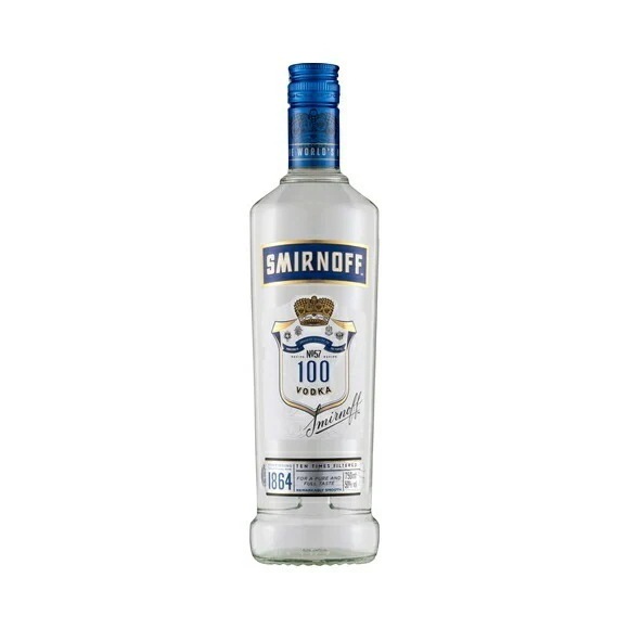 キリン スミノフ ウォッカ ブルー 50度 750ml6本【北海道東北四国九州沖縄県は必ず送料がかかります】