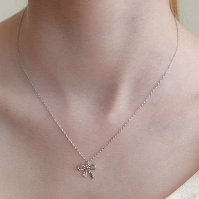 ribbon necklace おしゃれ アイドル愛用ブランド 韓国人気 韓国ファッション