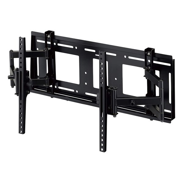 テレビ用壁掛金具 前後チルト左右首振りタイプ ブラック 70V型 MH-775B