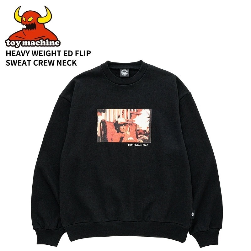 トイマシーン メンズ 長袖スウェット トレーナー TOY MACHINE トップス クルーネックスウェット ストリート スケーター tmpfsw13