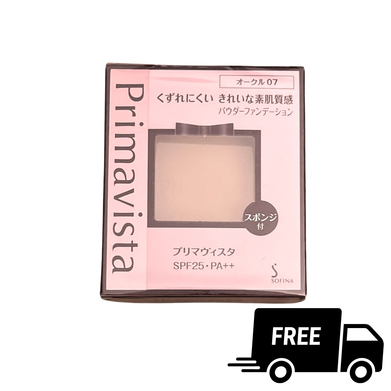 プリマヴィスタ きれいな素肌質感パウダーファンデーション オークル07 SPF25 PA 9g