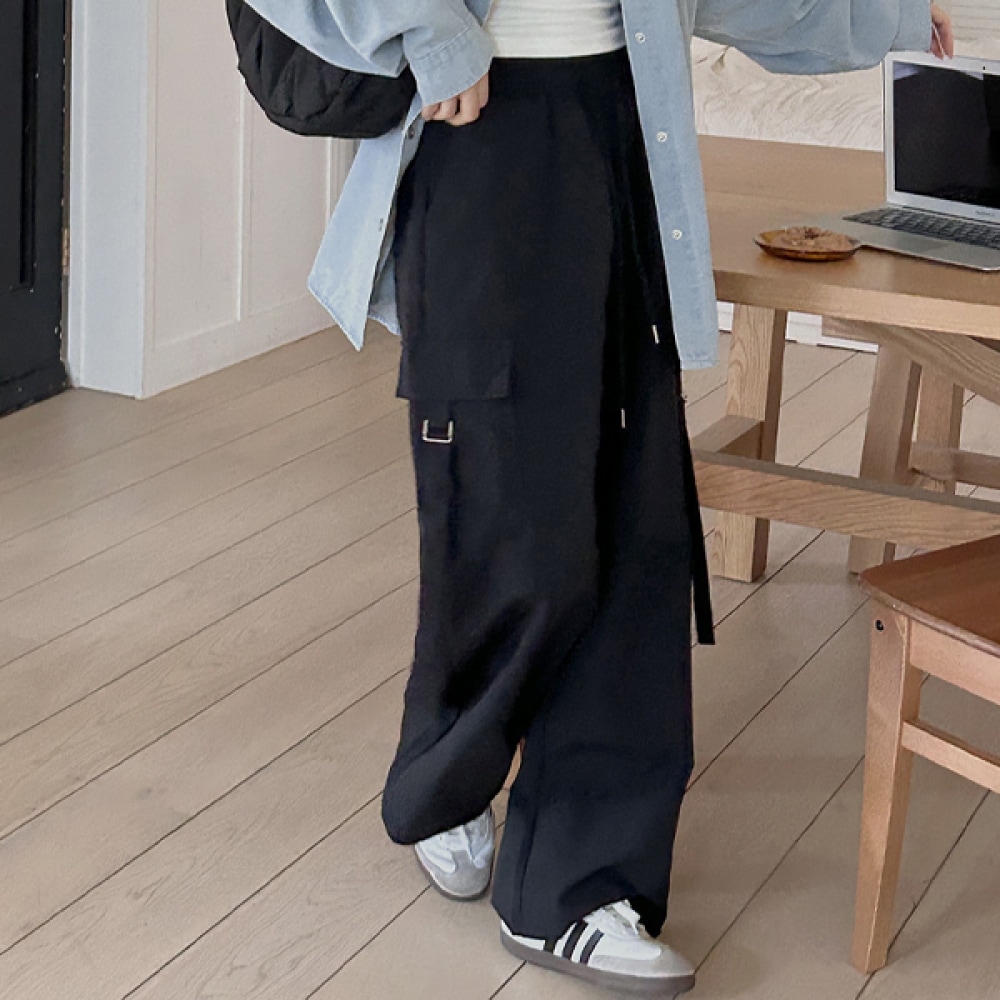 (JSTYLEのイーブレット) イーブレットミントカーゴバンディングパンツ Jスタイル