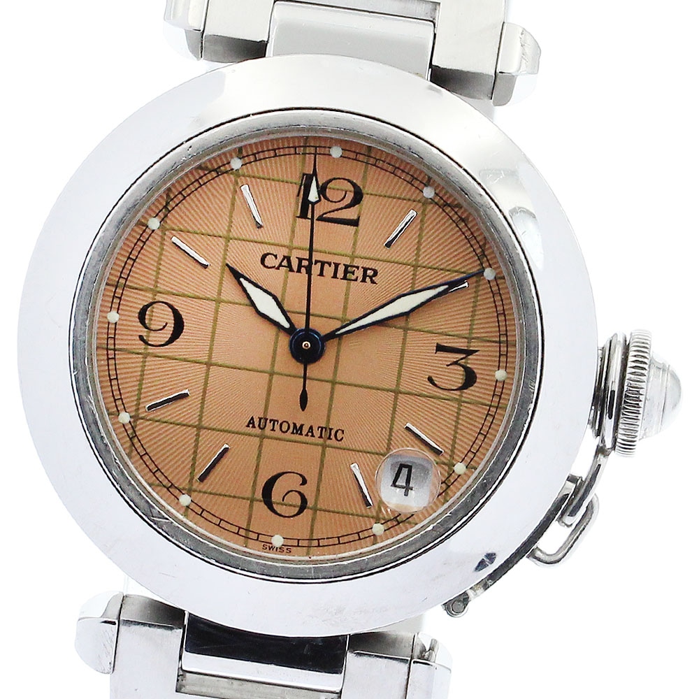カルティエ CARTIER W31024M7 パシャC デイト 自動巻き ボーイズ _883137【中古】