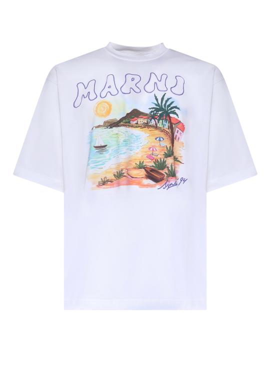 MARNI Men T-Shirts HUMU02234P USCZ06PRW01