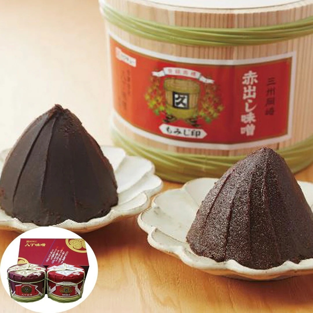 愛知岡崎 八丁味噌「カクキュー」 樽詰合せ 赤出し味噌400g3八丁味噌400g3 【産直メーカー直送品】