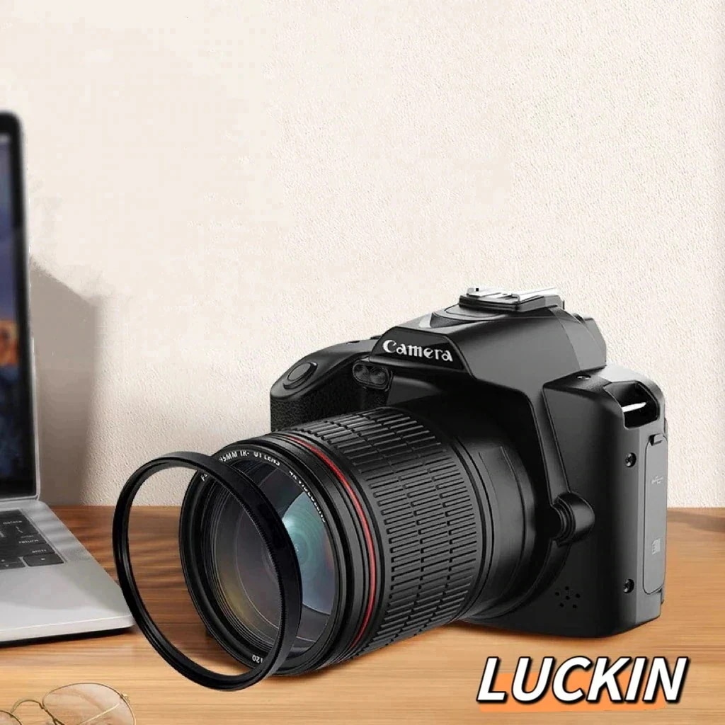 【新品/新年プレゼント】デジタルカメラ ビデオカメラ 新品 一眼レフ 4K 6400万画素 IRナイトビジョン 16倍ズーム 電子手ブレ補正 F=2.7大絞り 3インチ画面 WIFI対応 自撮り