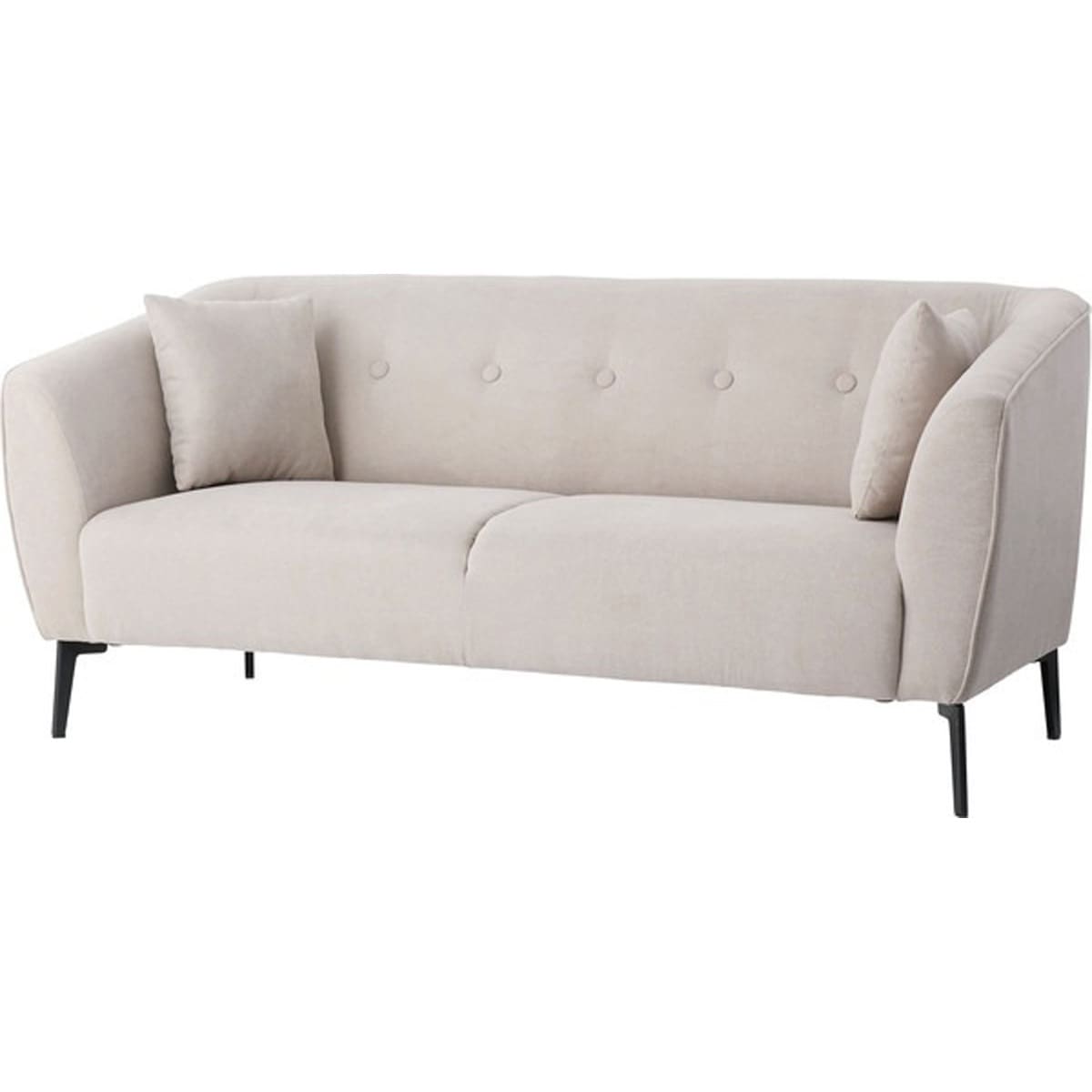 ソファ 木フレーム Sバネ ウィービングベルト ポリエステル スチール 粉体塗装