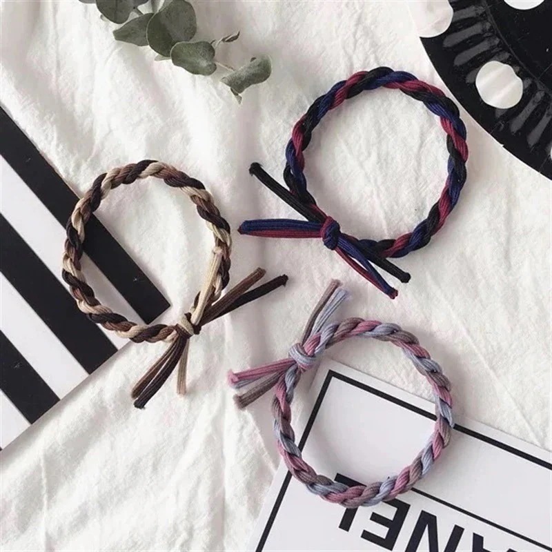 3日出荷韓国版ファッション小清新麻花お下げヘアバンドり編みひも髪飾りり541超目玉セール