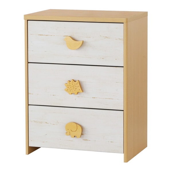 白井産業 LAK-7555H キッズチェスト メーカー直送