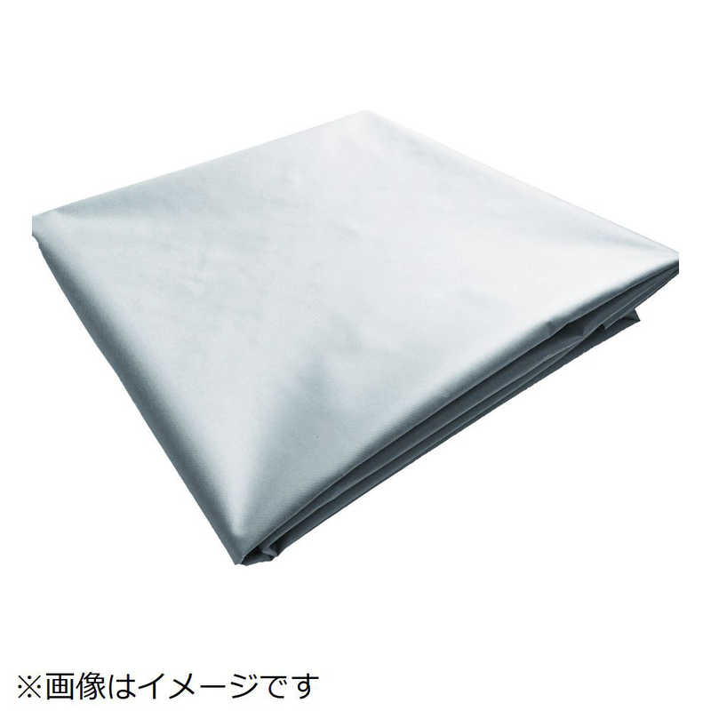 トラスコ中山　TRUSCO ターポリンシート グレー 1800X2700 0.35mm厚　TPS1827-GY