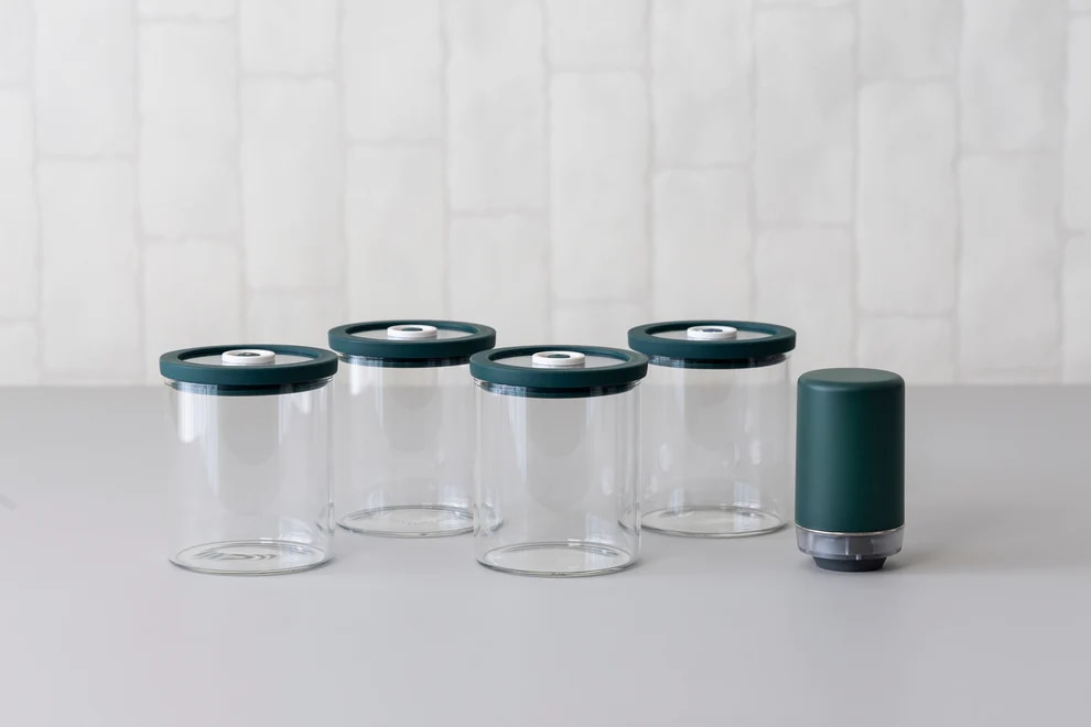 VIVIDmini真空容器340ml＆電動ポンプ５点