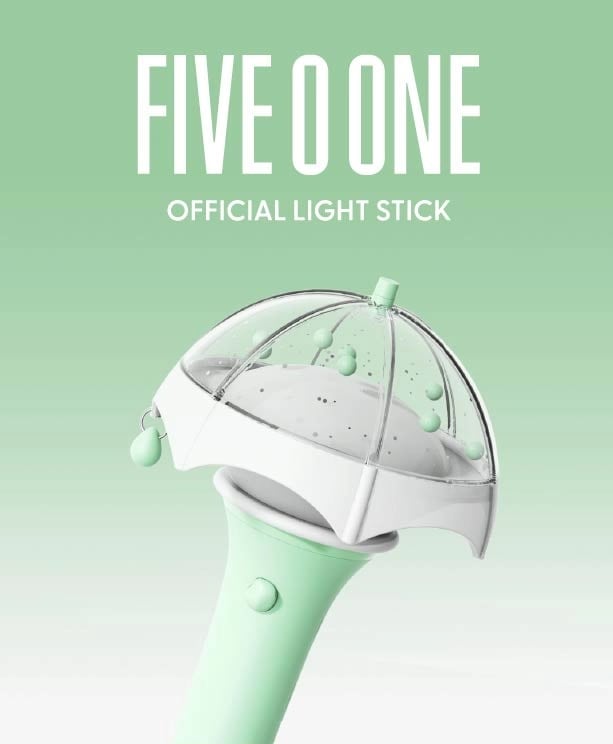 [公式] 特典 FIVE O ONE OFFICIAL LIGHT STICK ペンライト キム・ヒョンジュン