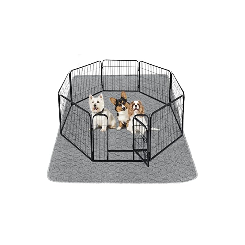 犬 猫用洗えるペットシーツ おしっこパッド ペット用 下敷き マット 速乾 滑り止め加工 介護シーツ 洗濯機で丸洗い 繰り返し利用可能（125x125cm ）