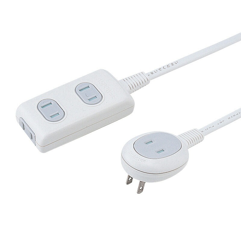 （まとめ買い）プラス1個口便利タップ 2P 3個口+1個口 1m ホワイト TAP-B9-1N [x3]