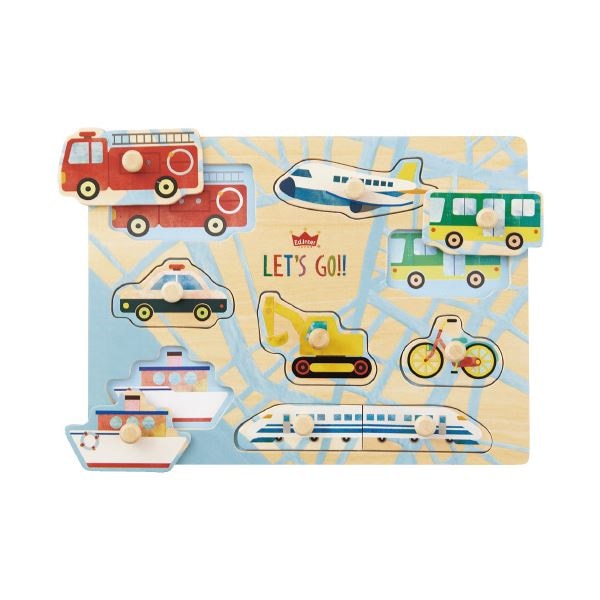 （まとめ）木のパズル わくわくのりもの[x2セット] 5,048円